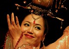 Foto fra sang og musik forestilling i Xian, Kina